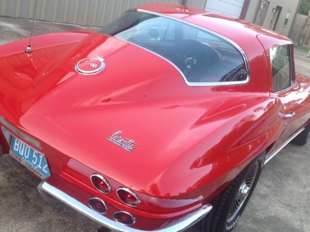 1967 Red Chevrolet Corvette Coupe