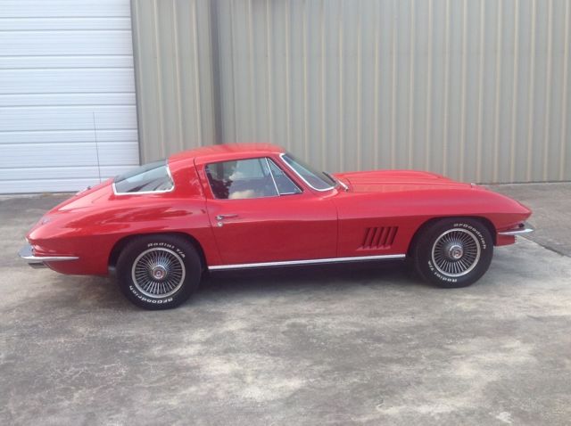1967 Red Chevrolet Corvette Coupe