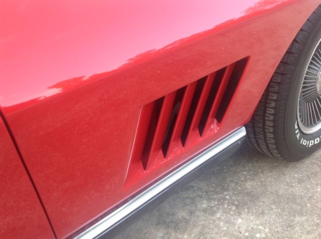 1967 Red Chevrolet Corvette Coupe