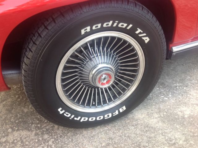 1967 Red Chevrolet Corvette Coupe