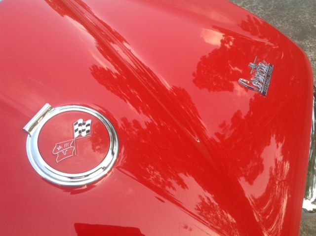 1967 Red Chevrolet Corvette Coupe