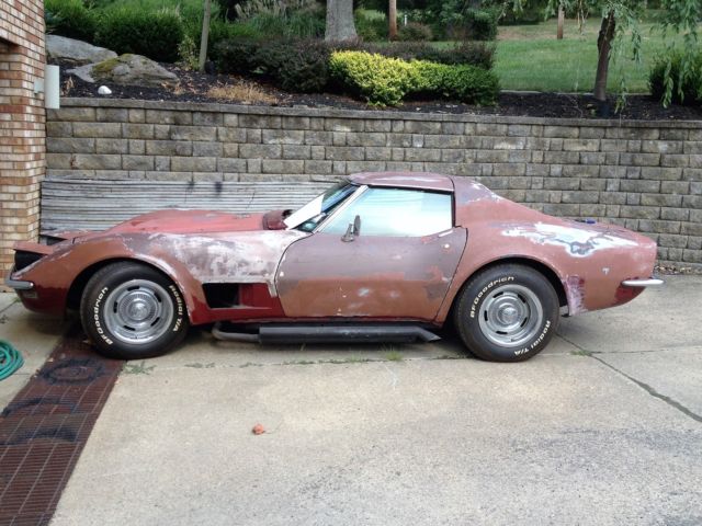 1969 LeMans Blue Chevrolet Corvette Coupe