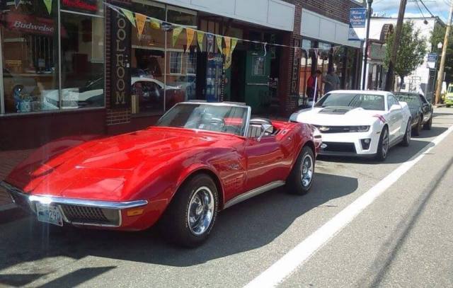 1970 Red Chevrolet Corvette Convertible