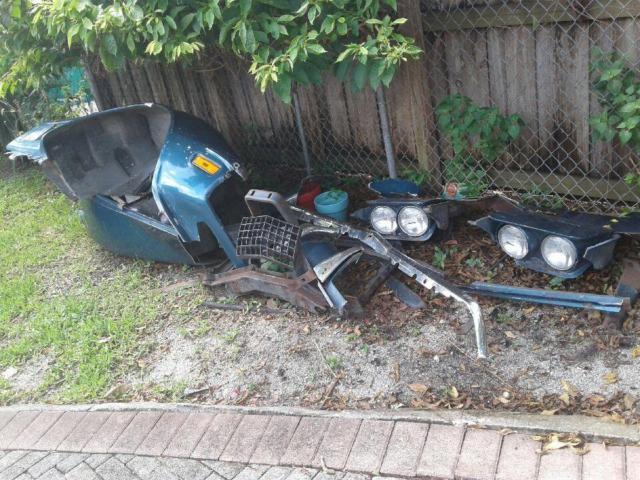 1971 Blue Chevrolet Corvette Convertible