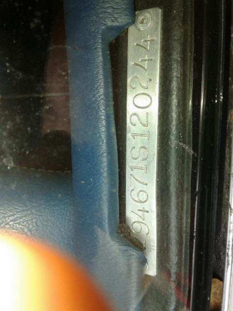 1971 Blue Chevrolet Corvette Convertible