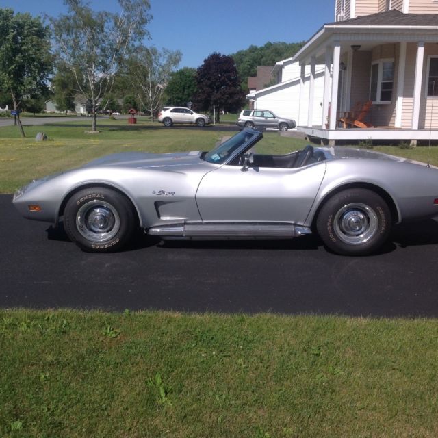 1974 Burgundy Chevrolet Corvette
