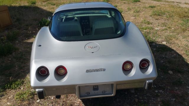 1979 Silver Chevrolet Corvette Coupe