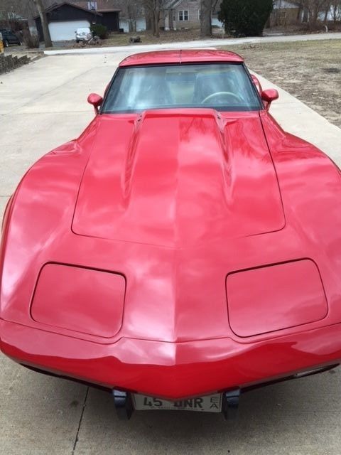 1979 Red Chevrolet Corvette Coupe