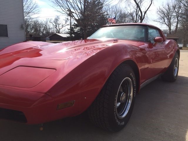 1979 Red Chevrolet Corvette Coupe
