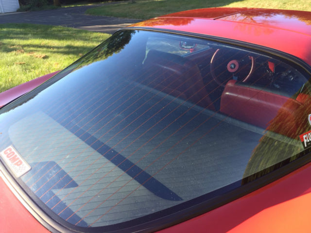 1980 Red Chevrolet Corvette Coupe