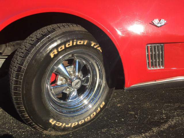 1980 Red Chevrolet Corvette Coupe