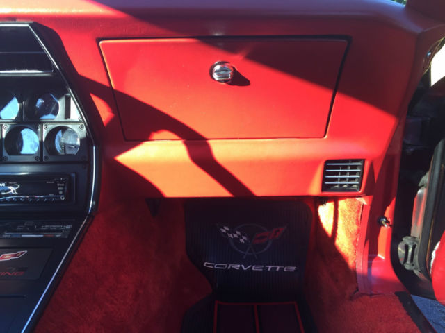 1980 Red Chevrolet Corvette Coupe