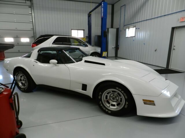 1981 White Chevrolet Corvette