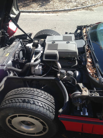 1984 Red Chevrolet Corvette 2 COUPE