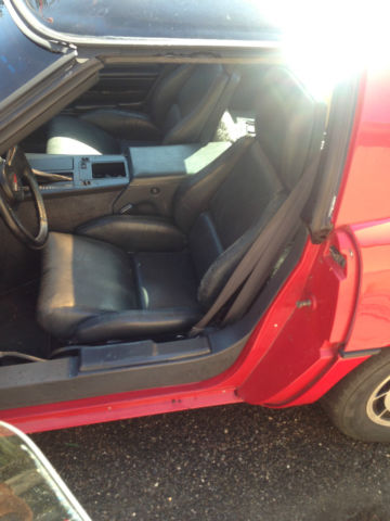 1984 Red Chevrolet Corvette 2 COUPE