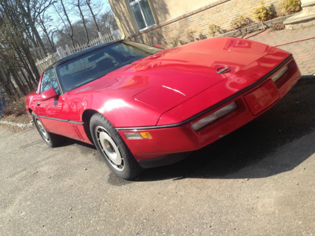 1984 Red Chevrolet Corvette 2 COUPE