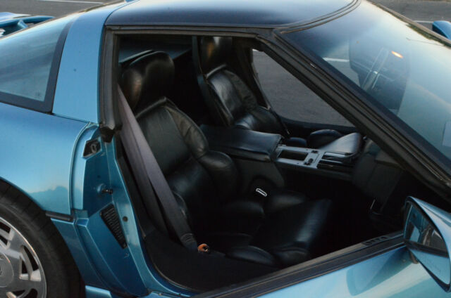 1989 Blue Chevrolet Corvette Coupe