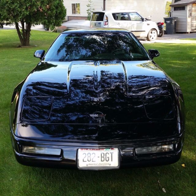 1991 Black Chevrolet Corvette