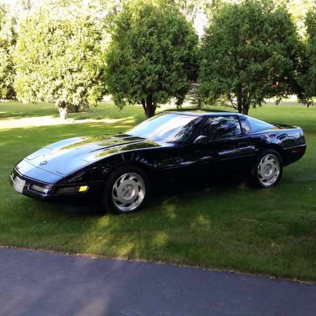 1991 Black Chevrolet Corvette