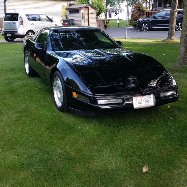 1991 Black Chevrolet Corvette