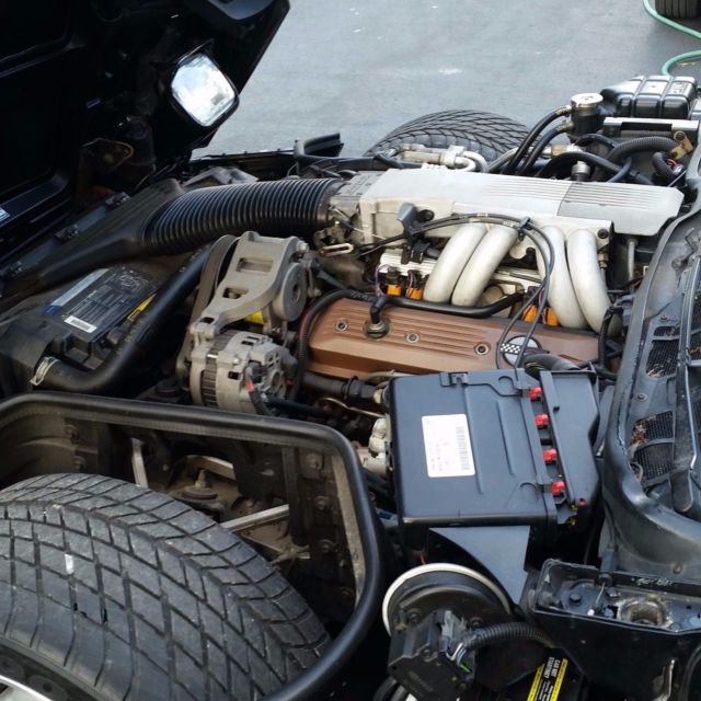 1991 Black Chevrolet Corvette