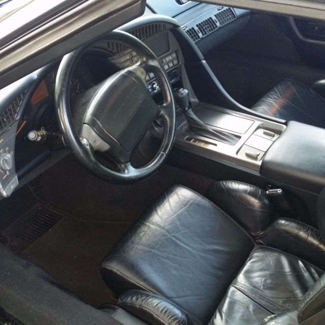1991 Black Chevrolet Corvette
