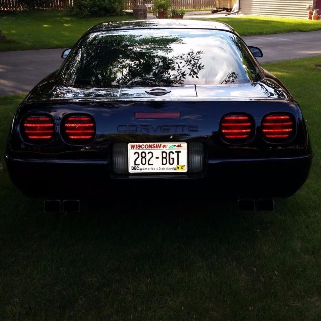 1991 Black Chevrolet Corvette