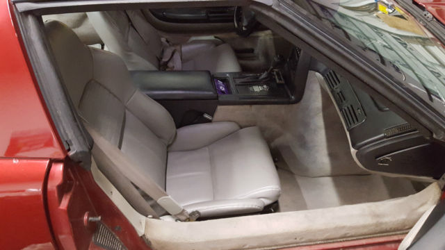 1994 Burgundy Chevrolet Corvette Coupe