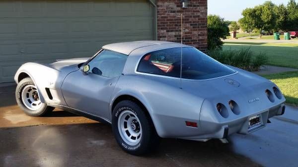 1978 Silver Chevrolet Corvette Coupe