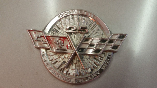 1978 Silver Chevrolet Corvette Coupe