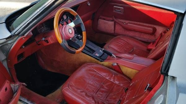 1978 Silver Chevrolet Corvette Coupe