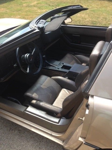 1984 Light Metallic Bronze Chevrolet Corvette Coupe