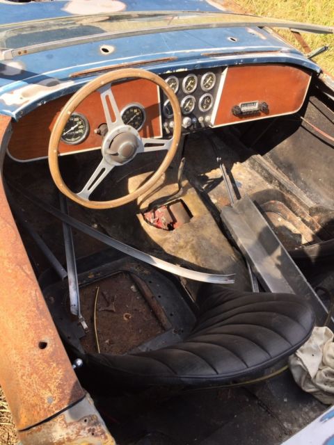 1956 Blue Austin Healey 100-4 BN2 Convertible