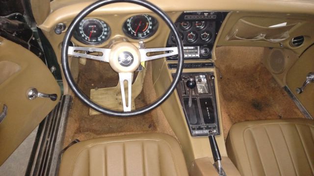 1969 Green Chevrolet Corvette Coupe