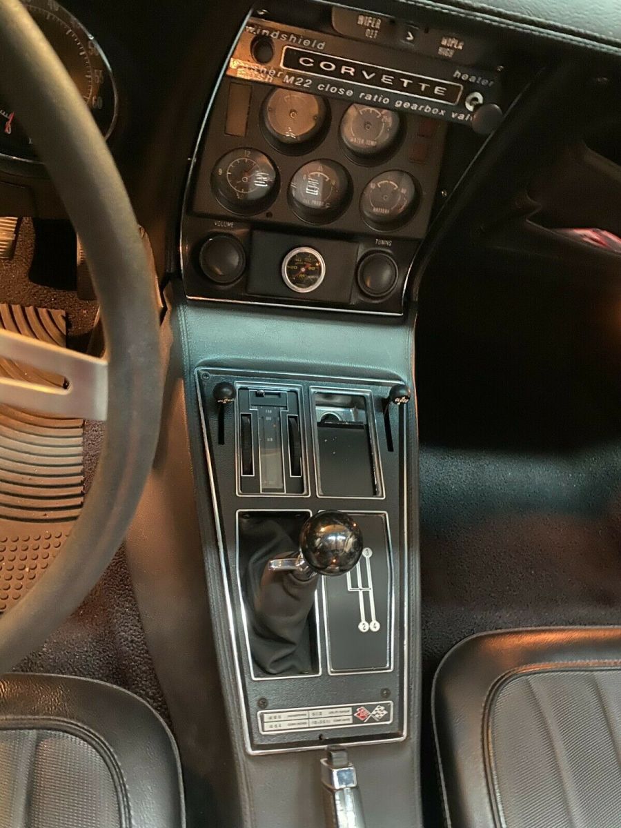 1972 Red Chevrolet Corvette Coupe