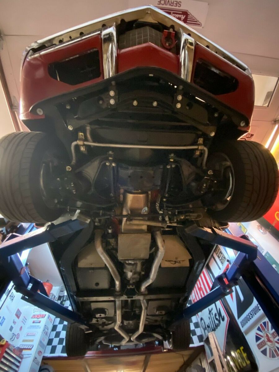 1972 Red Chevrolet Corvette Coupe