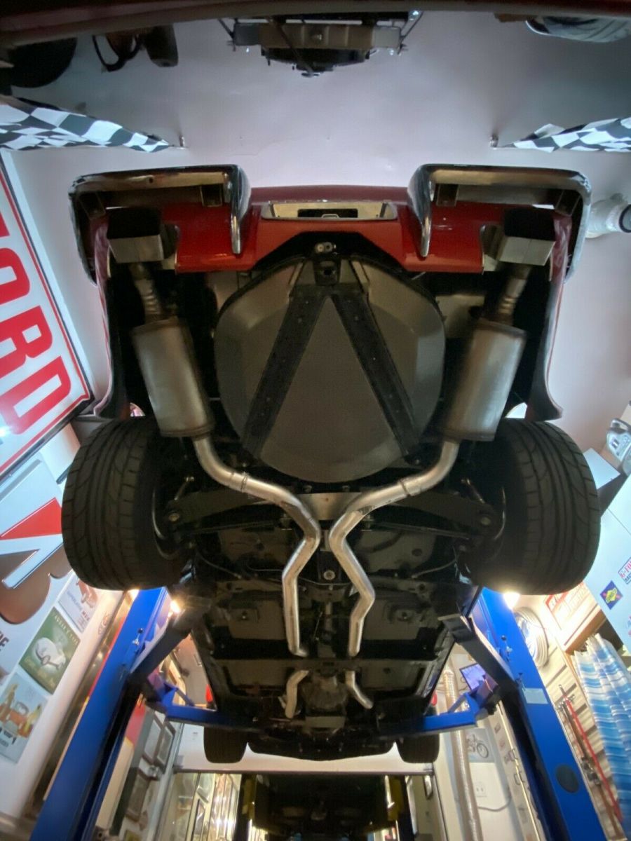 1972 Red Chevrolet Corvette Coupe