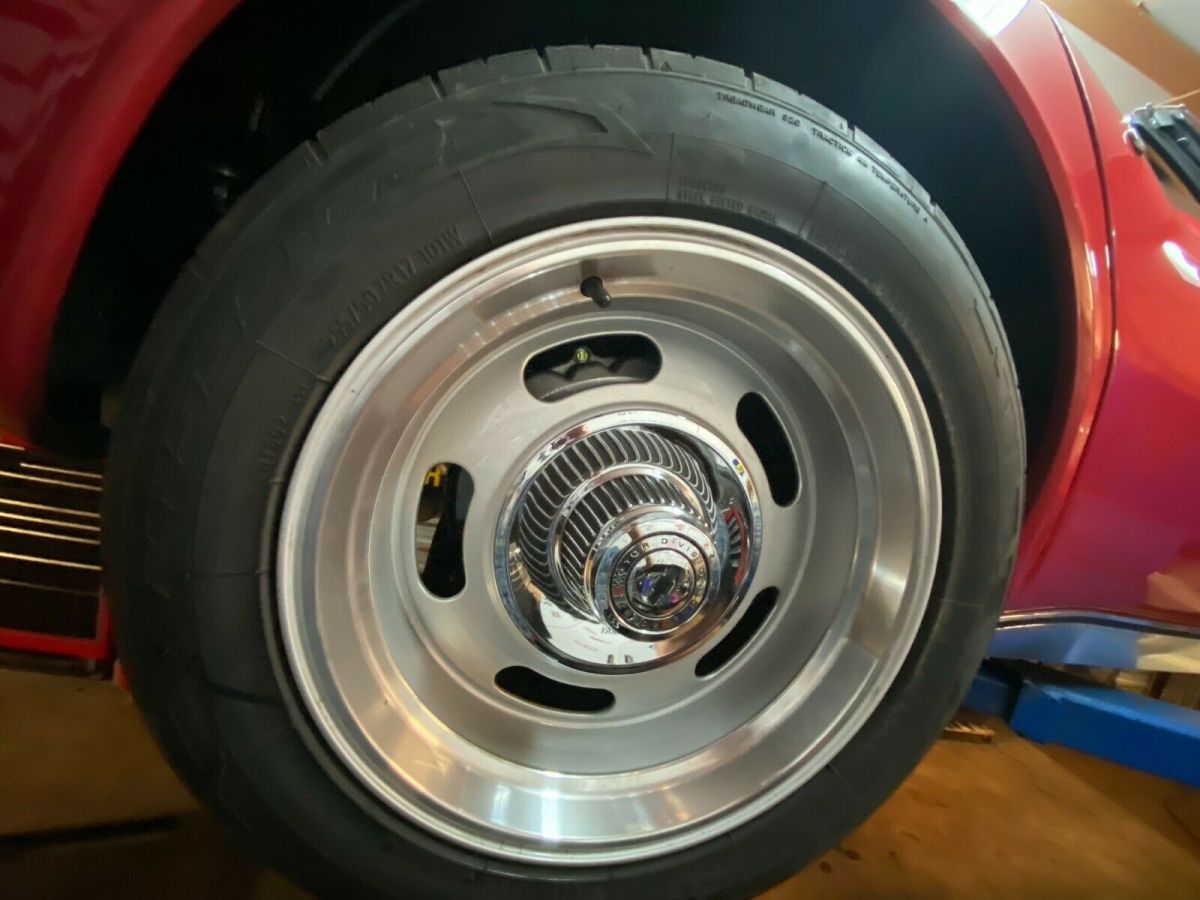 1972 Red Chevrolet Corvette Coupe