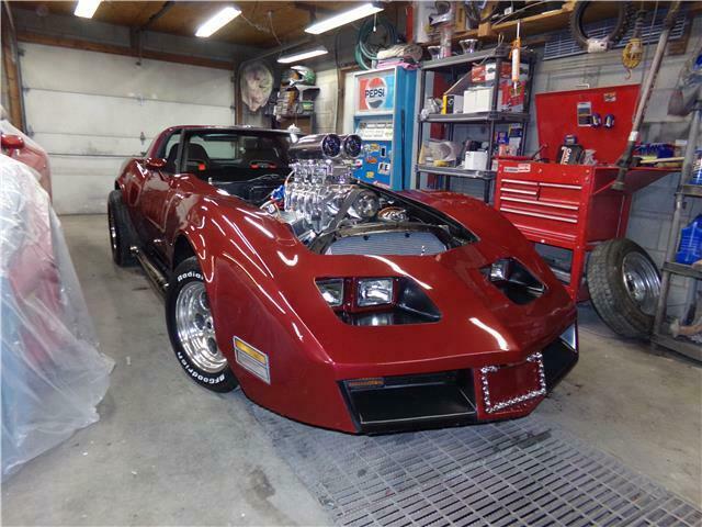 1981 Burgundy Chevrolet Corvette Coupe