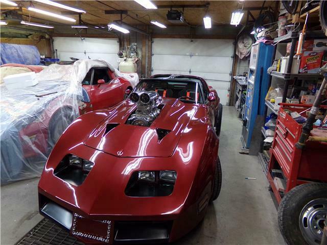 1981 Burgundy Chevrolet Corvette Coupe