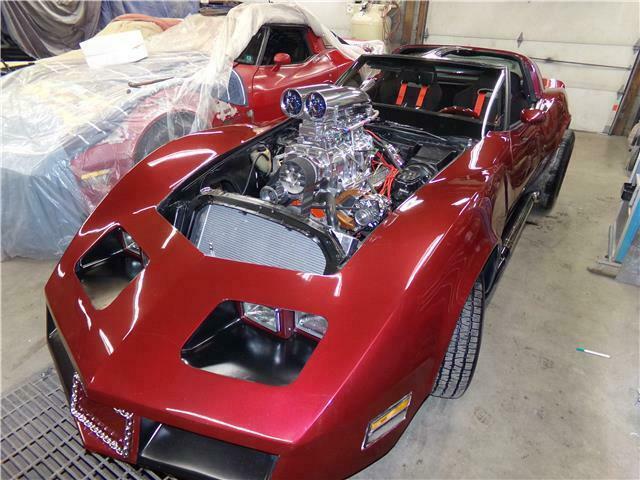 1981 Burgundy Chevrolet Corvette Coupe