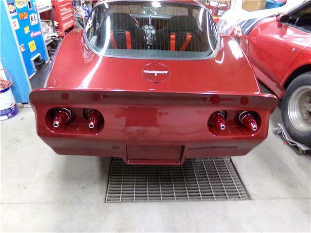 1981 Burgundy Chevrolet Corvette Coupe