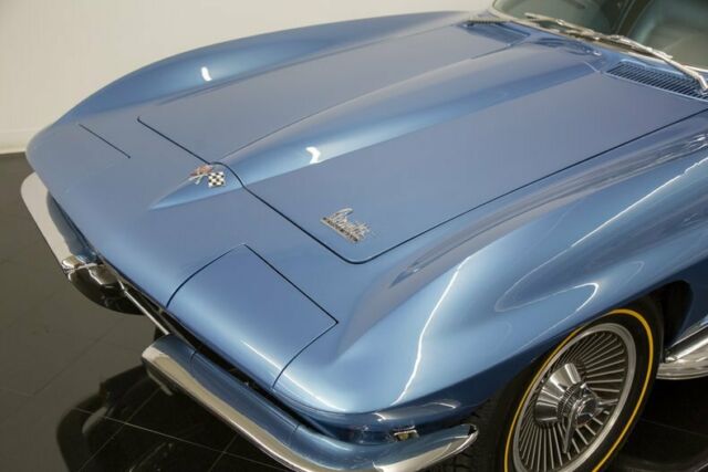 1966 Blue Chevrolet Corvette --