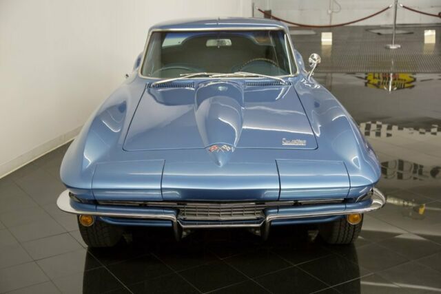 1966 Blue Chevrolet Corvette --