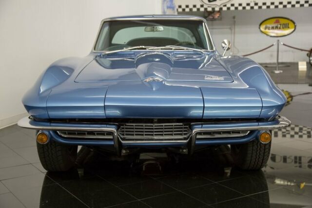 1966 Blue Chevrolet Corvette --