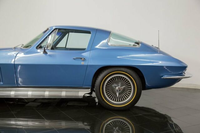 1966 Blue Chevrolet Corvette --
