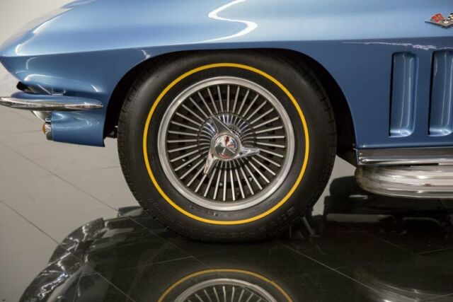 1966 Blue Chevrolet Corvette --
