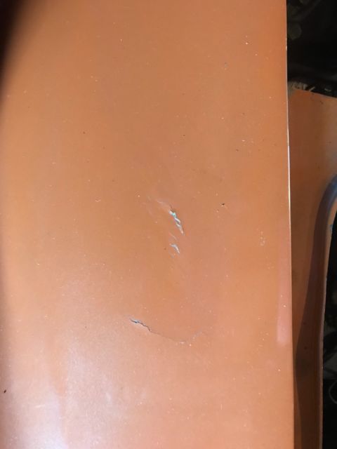 1973 Orange Chevrolet Corvette Coupe