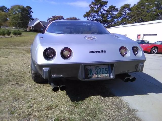 1978 Silver Chevrolet Corvette Sport