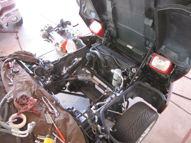 1985 Burgundy Chevrolet Corvette Coupe